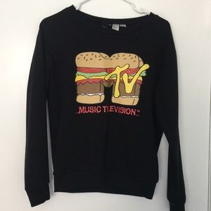 MTV Burger Sweatshirt